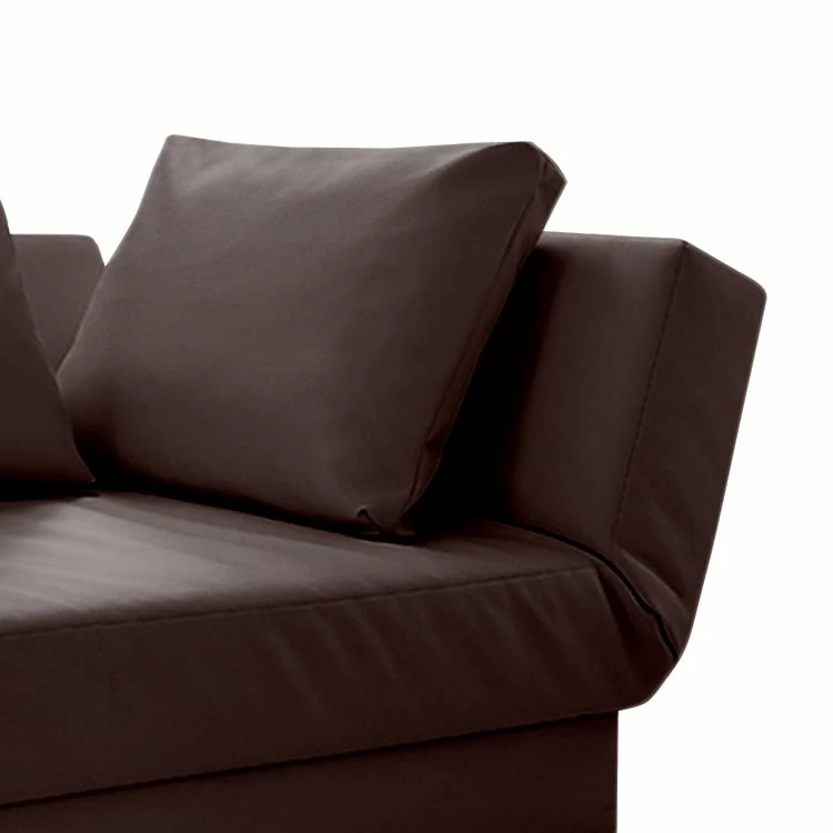 Loftscape Méridienne Athmos (convertible) - Marron chocolat - Accoudoir monté à droite (vu de face) 8 Loftscape Méridienne Athmos (convertible) - Marron chocolat - Accoudoir monté à droite (vu de face) – Image 6