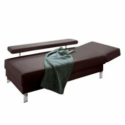 Loftscape Méridienne Athmos (convertible) - Marron chocolat - Accoudoir monté à droite (vu de face) 19 Loftscape Méridienne Athmos (convertible) - Marron chocolat - Accoudoir monté à droite (vu de face) -loftscape Boutique recamiere athmos mit schlaffunktion kunstleder armlehne davorstehend rechts schokoladenbraun 1720426