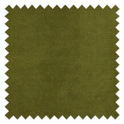 Jack & Alice Récamière Blomma - Velours vert olive - Accoudoir à gauche (vue de face) - Noyer -loftscape Boutique recamiere blomma samtstoff olivgruen armlehne davorstehend links nussbaum 3671217