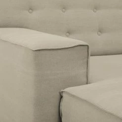 Tom Tailor Méridienne Nordic Chic - Tissu TUS : 1 ecru - Accoudoir monté à gauche (vu de face) 22 Tom Tailor Méridienne Nordic Chic - Tissu TUS : 1 ecru - Accoudoir monté à gauche (vu de face) -loftscape Boutique recamiere lanipa webstoff armlehne davorstehend links kaschmir 4217772