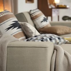 Tom Tailor Méridienne Nordic Chic - Tissu TUS : 1 ecru - Accoudoir monté à gauche (vu de face) 21 Tom Tailor Méridienne Nordic Chic - Tissu TUS : 1 ecru - Accoudoir monté à gauche (vu de face) -loftscape Boutique recamiere lanipa webstoff armlehne davorstehend rechts kaschmir 4217564