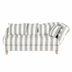 Maison Belfort Récamière Revel I - Gris - Accoudoir monté à droite (vu de face) -loftscape Boutique recamiere revel armlehne davorstehend rechts 512862