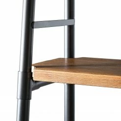 Ars manufacti Étagère échelle Atelier III - Acacia massif / Métal - Acacia marron / Anthracite -loftscape Boutique regal atelier iii akazie massiv metall akazie braun anthrazit 4968212