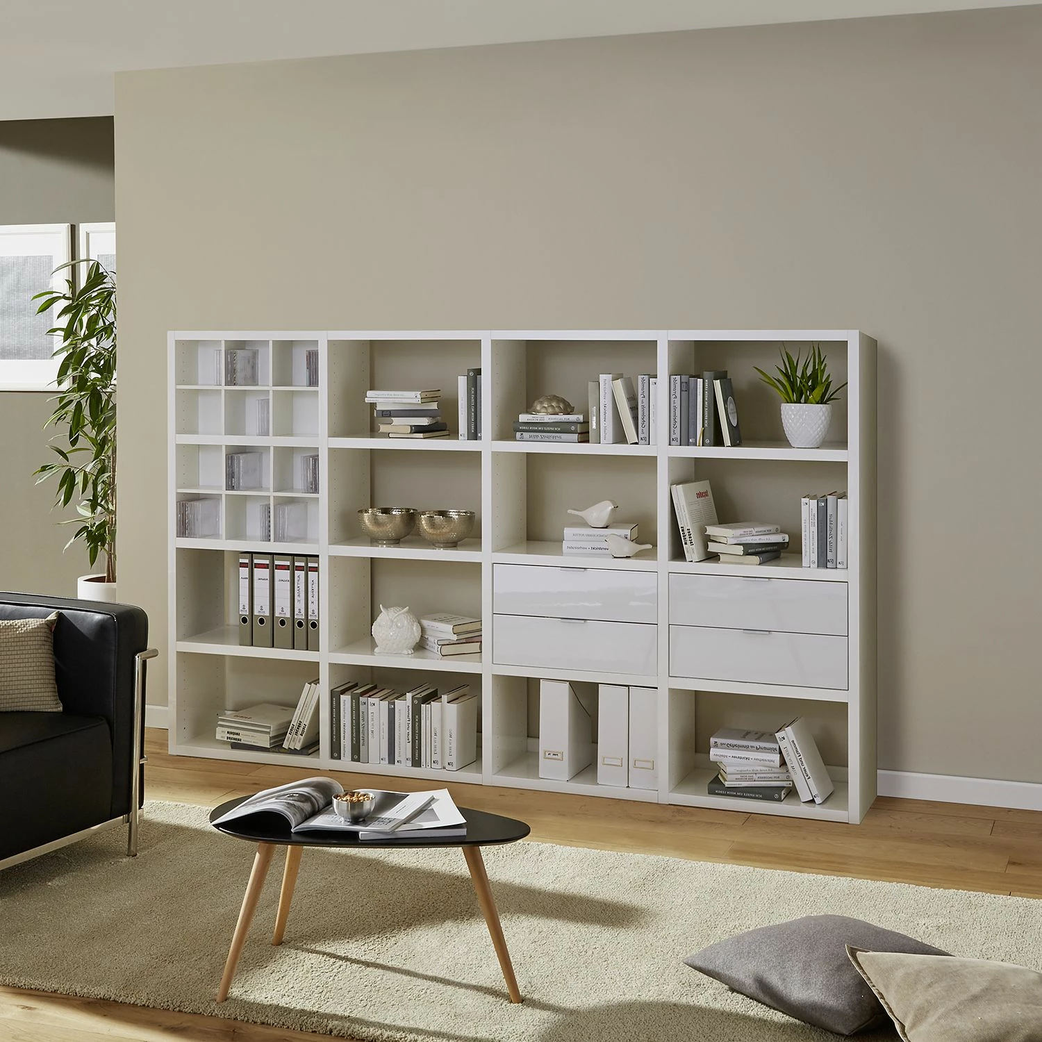 Fredriks Etagère Concept VI - Blanc brillant 4 Fredriks Etagère Concept VI - Blanc brillant – Image 2