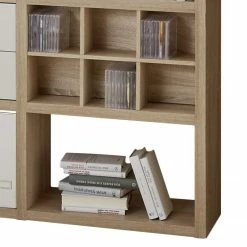 Fredriks Etagère Concept VIII - Imitation chêne / Blanc -loftscape Boutique regal concept viii eiche dekor weiss 1994322