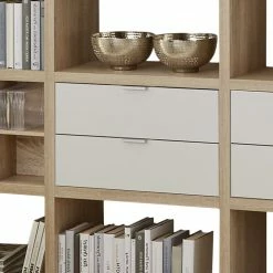 Fredriks Etagère Concept VIII - Imitation chêne / Blanc -loftscape Boutique regal concept viii eiche dekor weiss 1994338