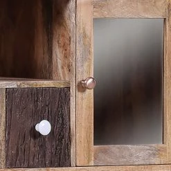 Ars manufacti Étagère Curenna I - Manguier partiellement massif - Manguier / Marron -loftscape Boutique regal curenna i mango teilmassiv 4419332