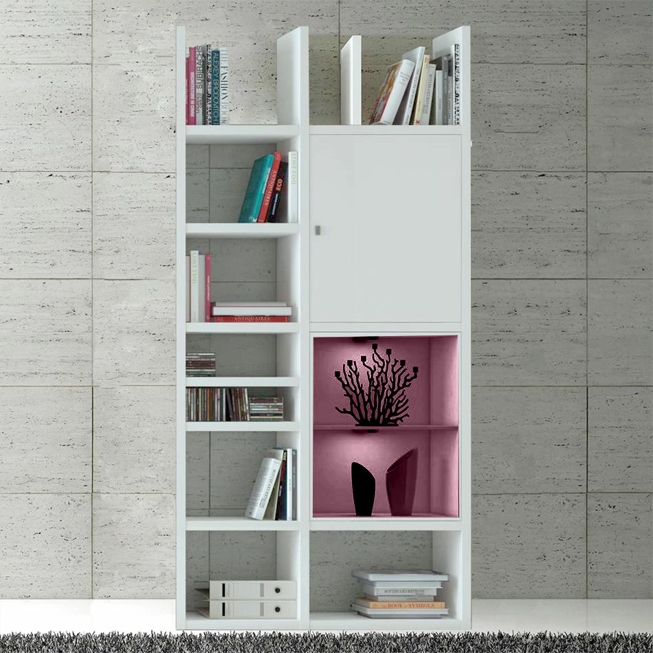 Loftscape Etagère Emporior IV - Blanc - Avec éclairage 4 Loftscape Etagère Emporior IV - Blanc - Avec éclairage – Image 2