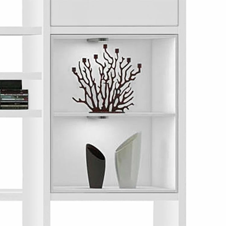 Loftscape Etagère Emporior IV - Blanc - Avec éclairage 7 Loftscape Etagère Emporior IV - Blanc - Avec éclairage – Image 5