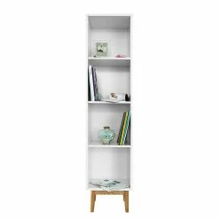 Mørteens Étagère Lindholm I - Blanc / Chêne massif 10 Mørteens Étagère Lindholm I - Blanc / Chêne massif -loftscape Boutique regal lindholm i weiss eiche massiv 1229558