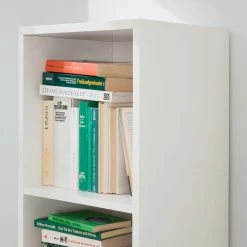 Mørteens Étagère Lindholm I - Blanc / Chêne massif 11 Mørteens Étagère Lindholm I - Blanc / Chêne massif -loftscape Boutique regal lindholm i weiss eiche massiv 4037316