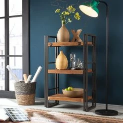 Ars manufacti Étagère Manchester III - Acacia massif / Métal 18 Ars manufacti Étagère Manchester III - Acacia massif / Métal -loftscape Boutique regal manchester iii akazie massiv metall 2953537