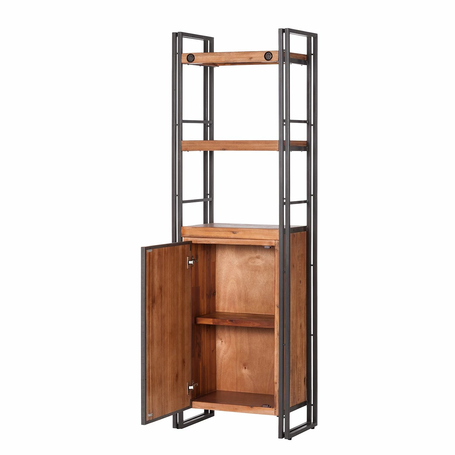 Ars manufacti Étagère Manchester - Acacia massif / Métal 7 Ars manufacti Étagère Manchester - Acacia massif / Métal – Image 5
