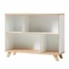 Germania Étagère Neston I - Partiellement en chêne massif - Blanc mat / Imitation chêne de Sanremo -loftscape Boutique regal neston i supermatt weiss eiche sanremo dekor 3908944