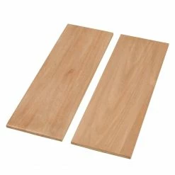 Mørteens Étagère Oxbow II - Paulownia massif / Métal - Paulownia / Noir -loftscape Boutique regal oxbow ii paulownia massiv metall paulownia 5033768