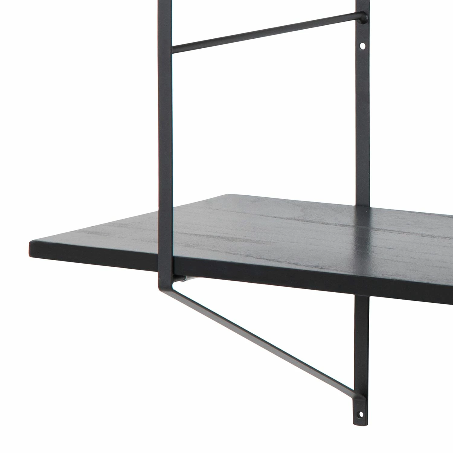 Mørteens Étagère Oxbow II - Paulownia massif / Métal - Paulownia Noir 6 Mørteens Étagère Oxbow II - Paulownia massif / Métal - Paulownia Noir – Image 4