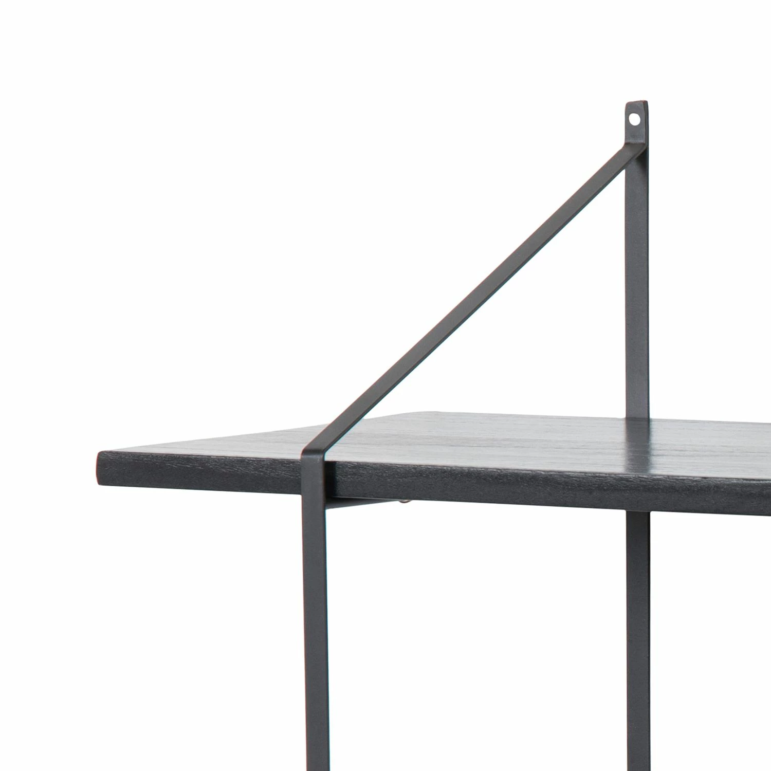 Mørteens Étagère Oxbow II - Paulownia massif / Métal - Paulownia Noir 7 Mørteens Étagère Oxbow II - Paulownia massif / Métal - Paulownia Noir – Image 5