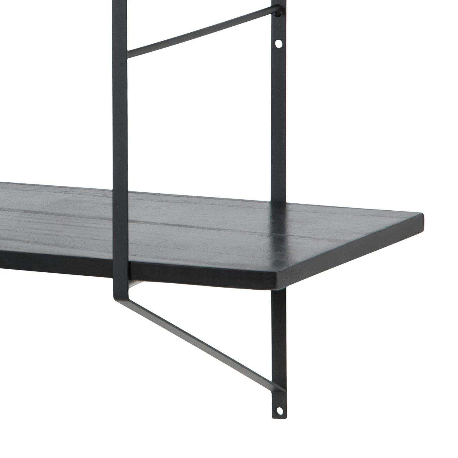 Mørteens Étagère Oxbow II - Paulownia massif / Métal - Paulownia Noir 8 Mørteens Étagère Oxbow II - Paulownia massif / Métal - Paulownia Noir – Image 6