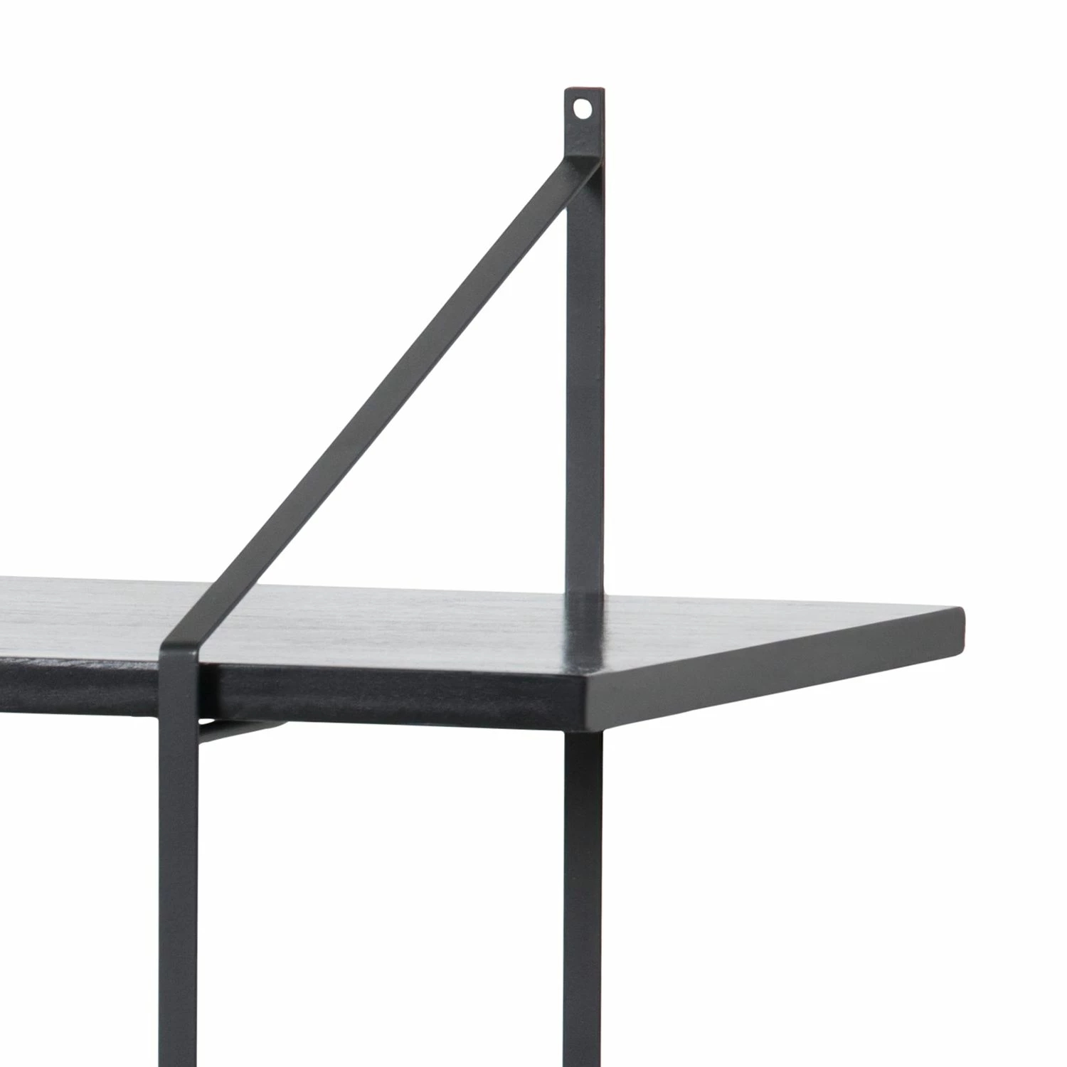 Mørteens Étagère Oxbow II - Paulownia massif / Métal - Paulownia Noir 9 Mørteens Étagère Oxbow II - Paulownia massif / Métal - Paulownia Noir – Image 7