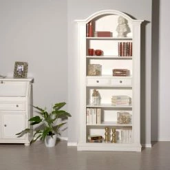 Montreux Étagère Palmero - Blanc antique -loftscape Boutique regal palmero tulipe teilmassiv weiss 3512285