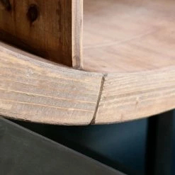 Ars manufacti Étagère Rives - Sapin massif / Métal -loftscape Boutique regal rives tanne massiv metall 3689869