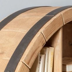 Ars manufacti Étagère Rives - Sapin massif / Métal -loftscape Boutique regal rives tanne massiv metall 3742516