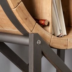 Ars manufacti Étagère Rives - Sapin massif / Métal -loftscape Boutique regal rives tanne massiv metall 3742520