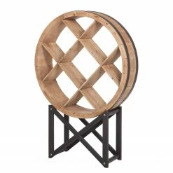 Ars manufacti Étagère Rives - Sapin massif / Métal -loftscape Boutique regal rives tanne massiv metall 3743808