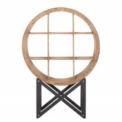 Ars manufacti Étagère Rives - Sapin massif / Métal -loftscape Boutique regal rives tanne massiv metall 3743812