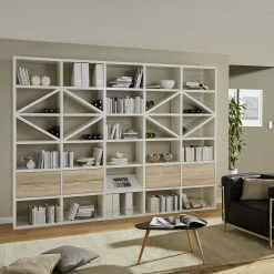 Fredriks Étagère Concept I - Blanc -loftscape Boutique regal rodos i weiss 1890330