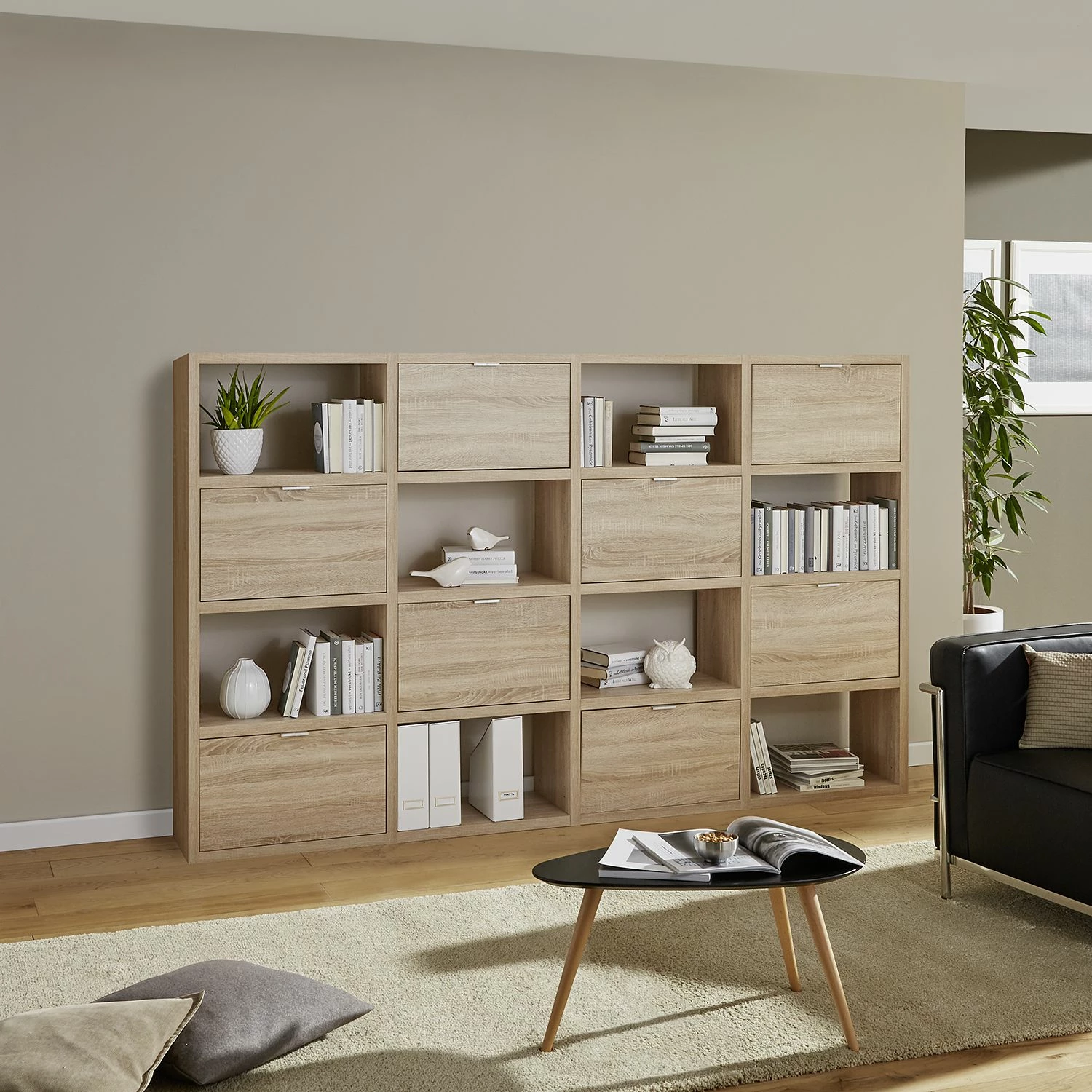 Fredriks Etagère Rodos II - Imitation chêne 5 Fredriks Etagère Rodos II - Imitation chêne – Image 3