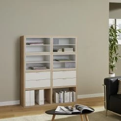 Fredriks Etagère Rodos II - Imitation chêne 11 Fredriks Etagère Rodos II - Imitation chêne -loftscape Boutique regal rodos ii eiche dekor 1890370