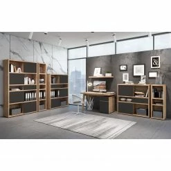 Fredriks Étagère Rya II - Hauteur : 113 cm -loftscape Boutique regal rya i hochglanz grau 113 cm 5235832