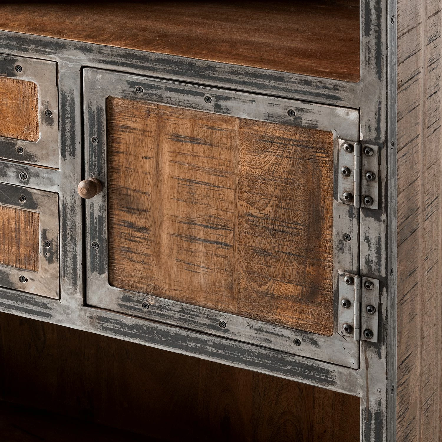 Ars manufacti Étagère Wharton II - Partiellement en acacia massif / Acier 10 Ars manufacti Étagère Wharton II - Partiellement en acacia massif / Acier – Image 8