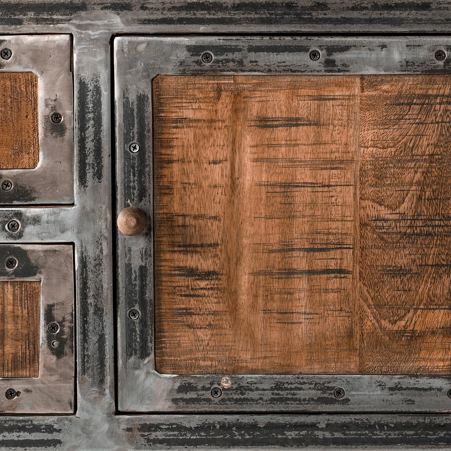 Ars manufacti Étagère Wharton II - Partiellement en acacia massif / Acier 12 Ars manufacti Étagère Wharton II - Partiellement en acacia massif / Acier – Image 10