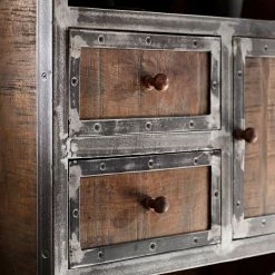 Ars manufacti Étagère Wharton II - Partiellement en acacia massif / Acier 26 Ars manufacti Étagère Wharton II - Partiellement en acacia massif / Acier -loftscape Boutique regal wharton ii mango teilmassiv stahl 5212248