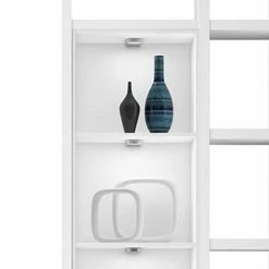 Loftscape Etagère Emporior III.B - Blanc - Avec éclairage -loftscape Boutique regalwand emporior iii b weiss 289521