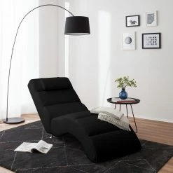 Fredriks Chaise longue de relaxation Califfo - Cuir synthétique noir 15 Fredriks Chaise longue de relaxation Califfo - Cuir synthétique noir -loftscape Boutique relaxliege califfo kunstleder schwarz 4904820