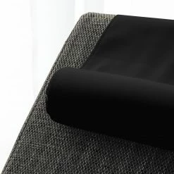 Re:concept Chaise longue de relaxation Carson - Cuir synthétique noir / Tissu structuré gris clair 20 Re:concept Chaise longue de relaxation Carson - Cuir synthétique noir / Tissu structuré gris clair -loftscape Boutique relaxliege carson kunstleder schwarz strukturstoff hellgrau 4905188