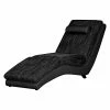 Roomscape Chaise longue de relaxation Carson - Cuir synthétique / Tissu structuré noir 1 Roomscape Chaise longue de relaxation Carson - Cuir synthétique / Tissu structuré noir -loftscape Boutique relaxliege carson kunstleder strukturstoff schwarz 459512