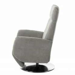 Fredriks Fauteuil de relaxation Biar - Tissu structuré -loftscape Boutique relaxsessel biar strukturstoff manuelle verstellung granit 4839468