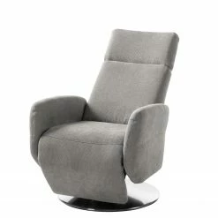 Fredriks Fauteuil de relaxation Biar - Tissu structuré -loftscape Boutique relaxsessel biar strukturstoff manuelle verstellung granit 4839480