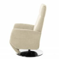 Fredriks Fauteuil de relaxation Biar - Beige clair -loftscape Boutique relaxsessel biar strukturstoff manuelle verstellung hellbeige 4839428
