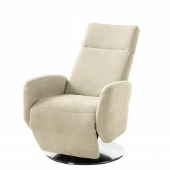 Fredriks Fauteuil de relaxation Biar - Beige clair -loftscape Boutique relaxsessel biar strukturstoff manuelle verstellung hellbeige 4839440