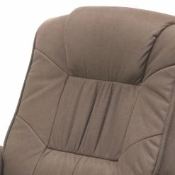 Modoform Fauteuil de relaxation Canillo I - Aspect cuir vieilli - Gris Congo (avec repose-pieds) -loftscape Boutique relaxsessel canillo i antiklederlook braun 5131188