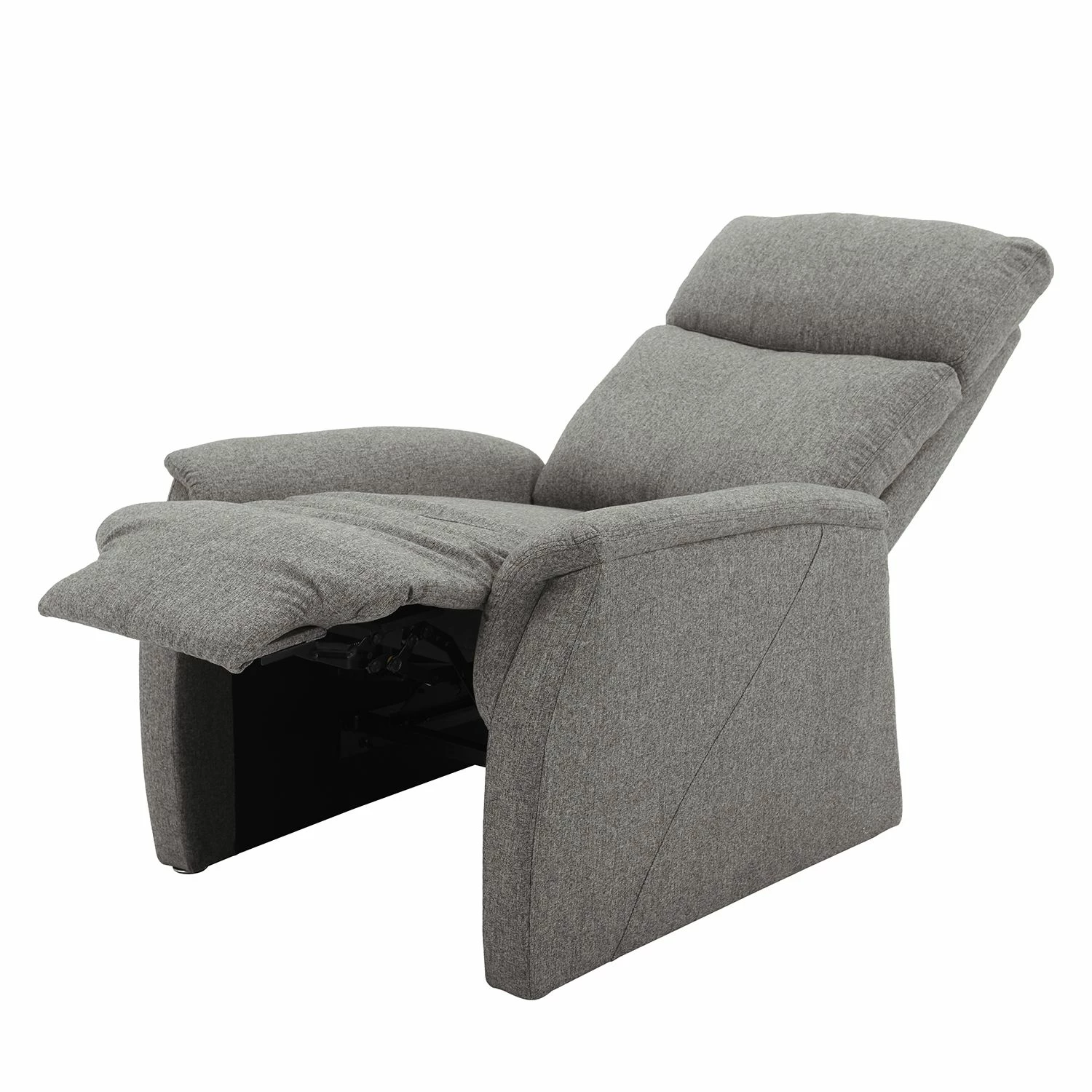 Modoform Fauteuil de relaxation Cintra - Microfibre - Gris 5 Modoform Fauteuil de relaxation Cintra - Microfibre - Gris – Image 3