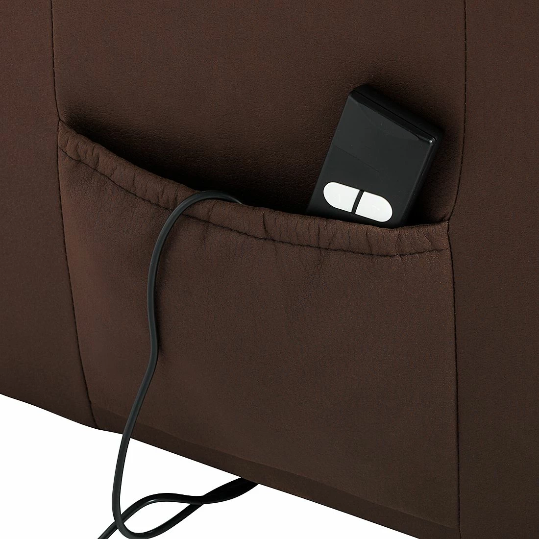 Modoform Fauteuil de relaxation Nick - Microfibre - Marron 12 Modoform Fauteuil de relaxation Nick - Microfibre - Marron – Image 10