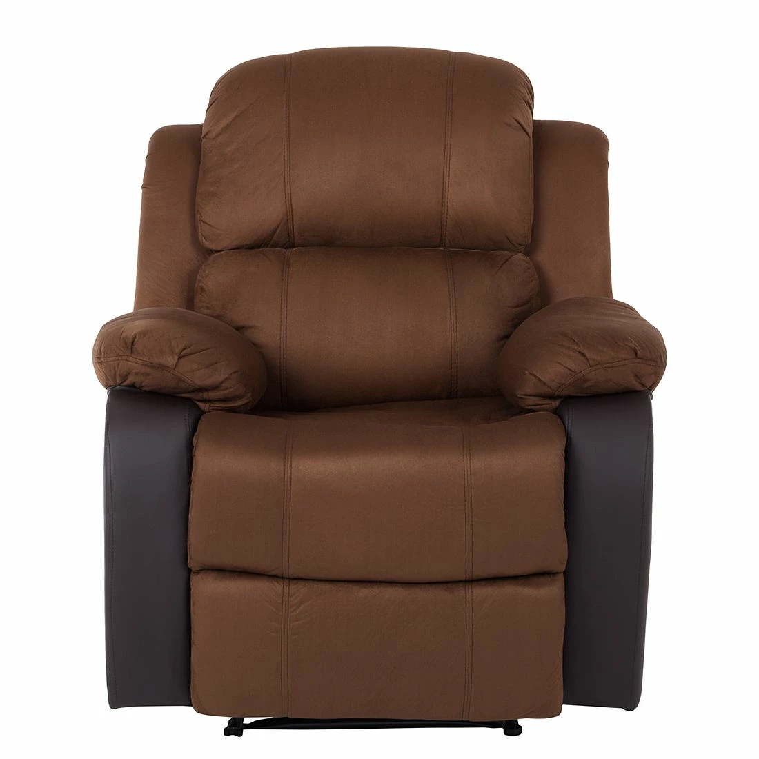 Modoform Fauteuil de relaxation Norden - Microfibre / Imitation cuir - Marron 5 Modoform Fauteuil de relaxation Norden - Microfibre / Imitation cuir - Marron – Image 3