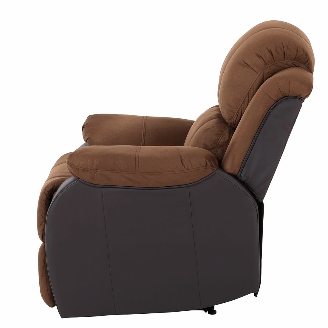 Modoform Fauteuil de relaxation Norden - Microfibre / Imitation cuir - Marron 6 Modoform Fauteuil de relaxation Norden - Microfibre / Imitation cuir - Marron – Image 4