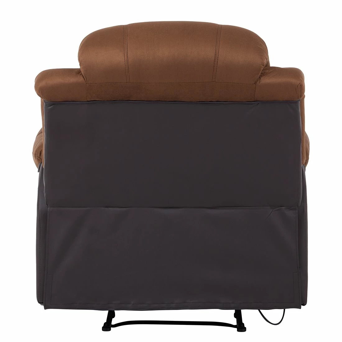 Modoform Fauteuil de relaxation Norden - Microfibre / Imitation cuir - Marron 8 Modoform Fauteuil de relaxation Norden - Microfibre / Imitation cuir - Marron – Image 6